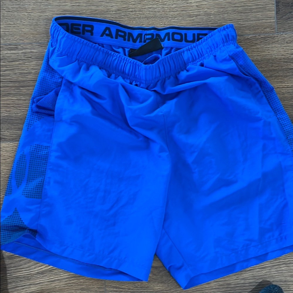 Under Armour Electric Blue Training Shorts
